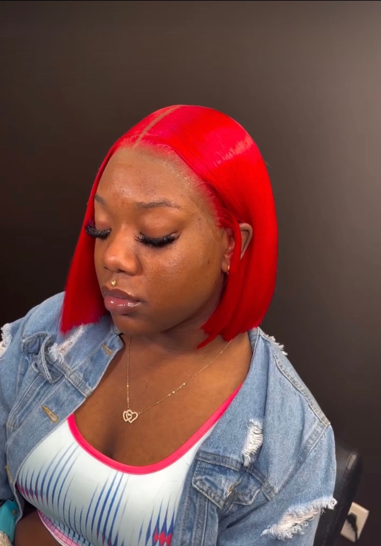 Colored Full Frontal Wigs